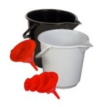 Emmers, trechters en opvangbakken